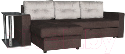 Диван угловой Асмана Фаворит с баром - фото