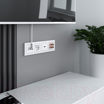 Розетка Werkel RJ-45 6 Cat W1181301 / a056109