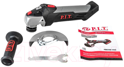 Угловая шлифовальная машина P.I.T PWS20H-125C - фото