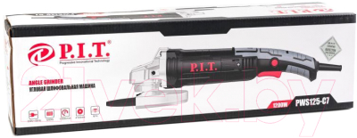Угловая шлифовальная машина P.I.T PWS125-C7