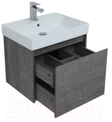 Тумба с умывальником Aquanet Nova Lite 60 / 245239