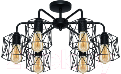 Люстра Элетех Стелла 161 НПБ 01-6х60-142 / 1005404668