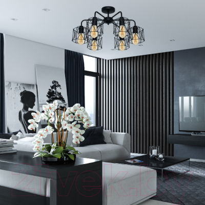 Люстра Элетех Стелла 161 НПБ 01-6х60-142 / 1005404668