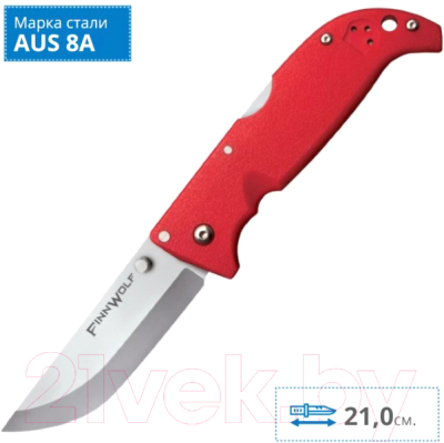 Нож складной Cold Steel Finn Wolf Red 20NPH