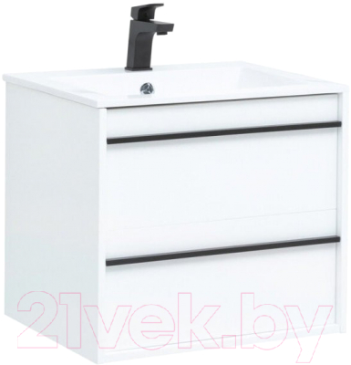 Тумба с умывальником Aquanet Lino 60 / 271943 - фото