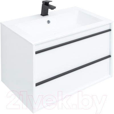 Тумба с умывальником Aquanet Lino 70 / 271945 - фото