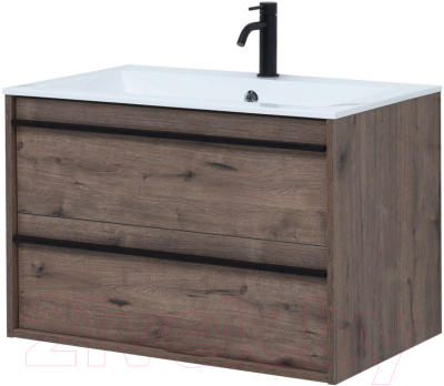 Тумба с умывальником Aquanet Lino 80 / 271948