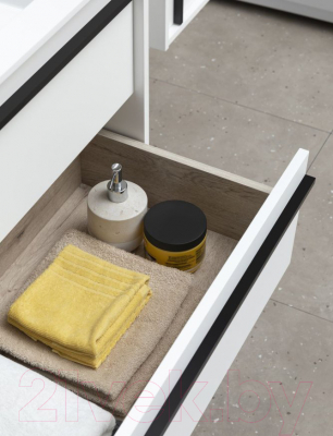 Тумба с умывальником Aquanet Lino 90 / 271949