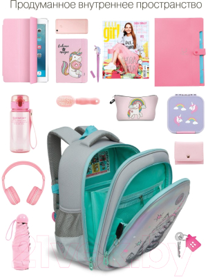 Школьный рюкзак Grizzly RAz-286-2