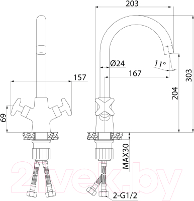 Смеситель IDDIS Acros ACRSB00i05