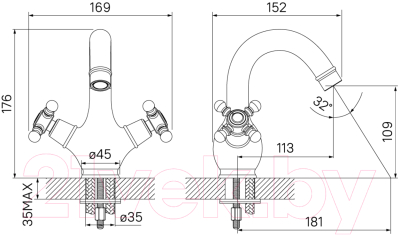 Смеситель IDDIS Sam SAMBR00i01