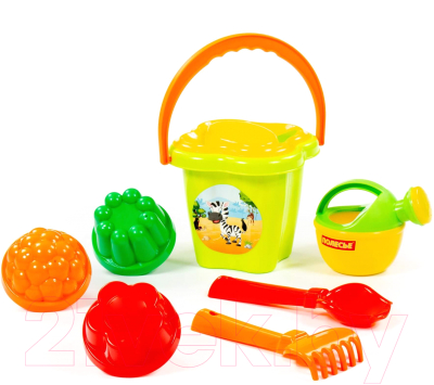 Набор игрушек для песочницы Полесье Набор №157 / 4481 - фото