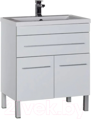 Тумба с умывальником Aquanet Верона 75 / 287670 - фото