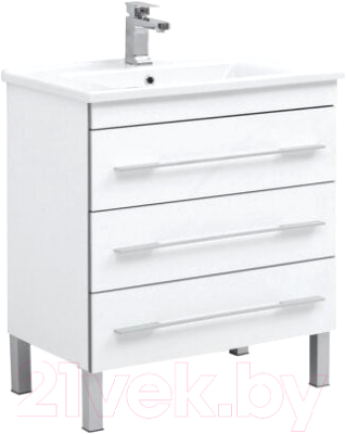 Тумба с умывальником Aquanet Верона 75 / 287671 - фото