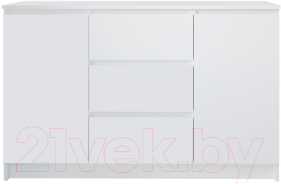 Тумба ДСВ Мори МК 1200.3 (белый) - фото