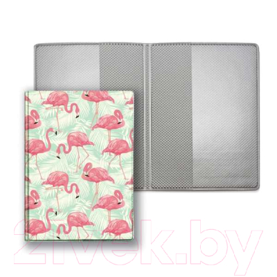 Обложка на паспорт DPS Твой стиль. Фламинго / 2203.Р8 - фото