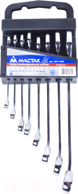 Набор ключей Мастак 0211-08H - фото