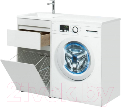 Тумба с умывальником Aquanet Токио 110 L / 239298