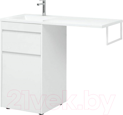 Тумба с умывальником Aquanet Токио 110 L / 239298