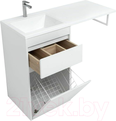 Тумба с умывальником Aquanet Токио 110 L / 239298