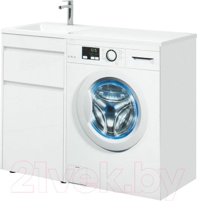 Тумба с умывальником Aquanet Токио 110 L / 239298