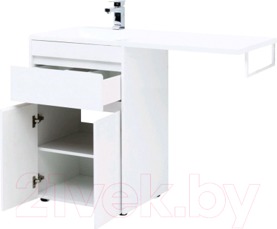 Тумба с умывальником Aquanet Токио 120 L / 239211