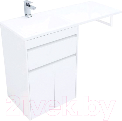 Тумба с умывальником Aquanet Токио 120 L / 239211