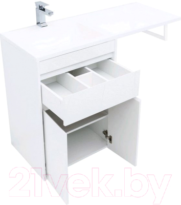 Тумба с умывальником Aquanet Токио 120 L / 239211