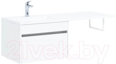 Тумба с умывальником Aquanet Токио 120 L / 239212 - фото