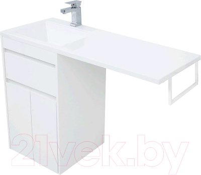 Тумба с умывальником Aquanet Токио 110 L / 239204