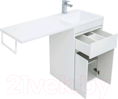 Тумба с умывальником Aquanet Токио 110 R / 239207