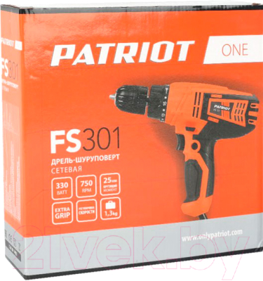 Дрель-шуруповерт PATRIOT FS 301