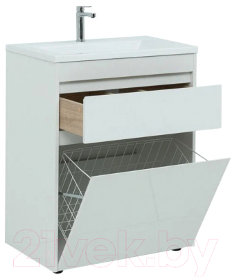 Тумба с умывальником Aquanet Токио 130 L / 239302