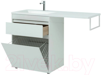 Тумба с умывальником Aquanet Токио 130 L / 239302