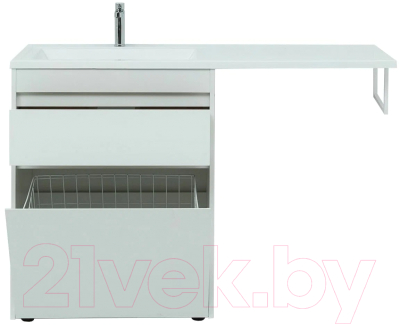 Тумба с умывальником Aquanet Токио 130 L / 239302