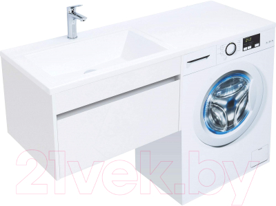 Тумба с умывальником Aquanet Токио 130 L / 239217