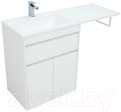 Тумба с умывальником Aquanet Токио 130 L / 239215