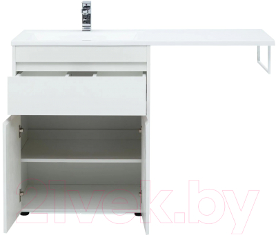 Тумба с умывальником Aquanet Токио 130 L / 239215