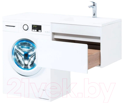 Тумба с умывальником Aquanet Токио 130 R / 239218