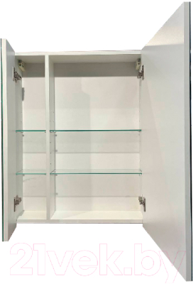 Шкаф с зеркалом для ванной Garda 1/L (55)