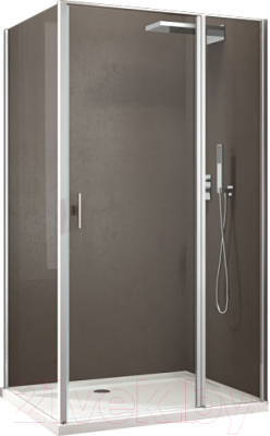 Душевой уголок Allen Brau Priority 90x80 / 269514 (хром) - фото