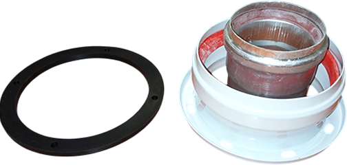 Адаптер для раздельного дымоудаления Ferroli Вертикальный коаксиальный 90160440 - фото