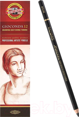 Угольный карандаш Koh-i-Noor Gioconda Charcoal / 8810002001KS