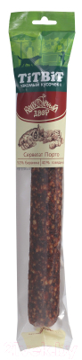 Лакомство для собак TiTBiT Сервелат Порто Колбасный двор / 22191 - фото