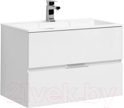 Тумба с умывальником Aquanet Алвита 80 / 238368 - фото