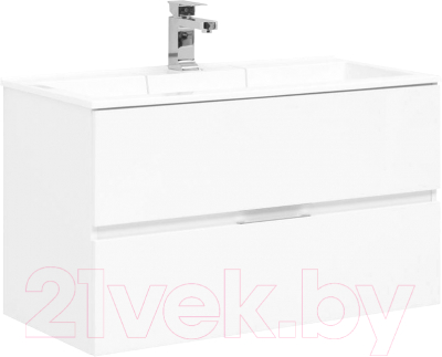 Тумба с умывальником Aquanet Алвита 90 / 238367 - фото