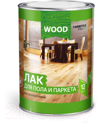 Лак Farbitex Profi Wood для пола и паркета высокопрочный - фото