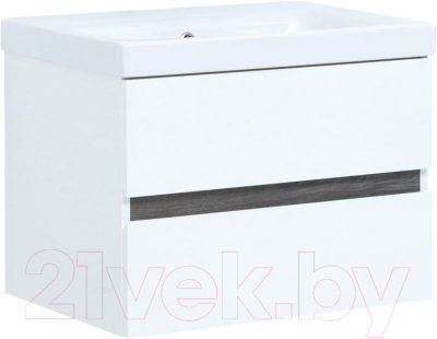 Тумба с умывальником Aquanet Беркли 50 / 259005 - фото