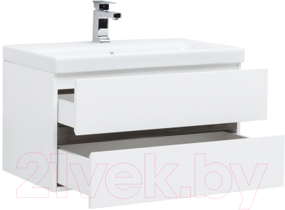 Тумба с умывальником Aquanet Беркли 80 / 259007