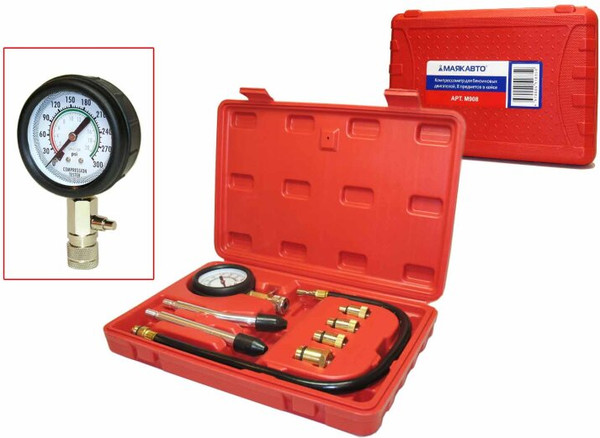 Тестер компрессии двигателя Маяк авто М908